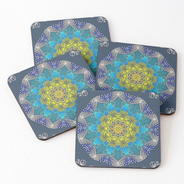 Item preview, Blue Savana Mandala designed and sold by Paul Bridgeman.