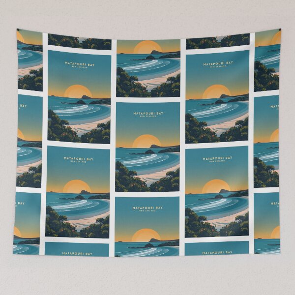 Item preview, Matapouri Bay: Northland Gem designed and sold by NeuralVibe.