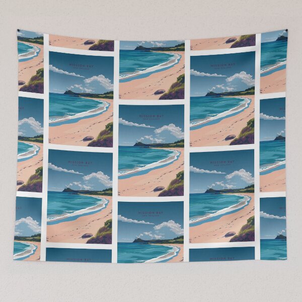 Item preview, Mission Bay Beach: Auckland Oasis designed and sold by NeuralVibe.