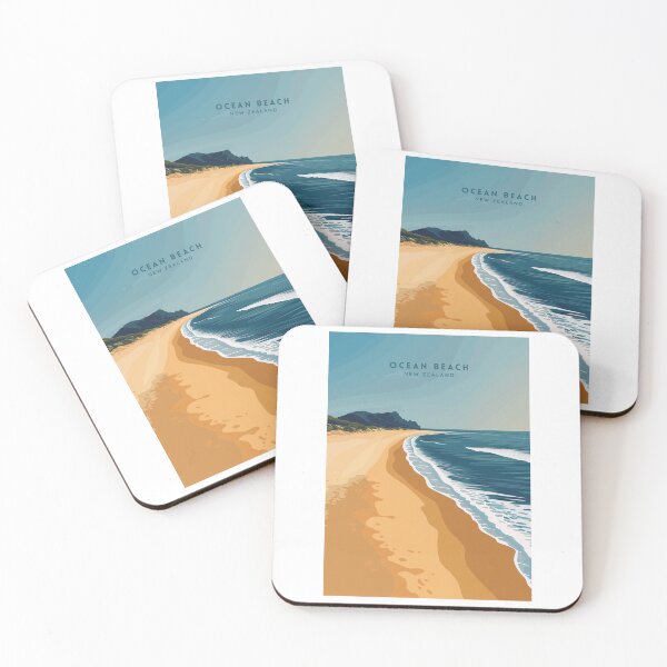 Item preview, Ocean Beach: New Zealand Paradise designed and sold by NeuralVibe.