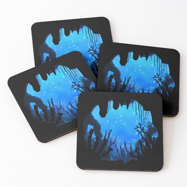 Item preview, Deep Ocean watercolor painting designed and sold by SuRReal3D.