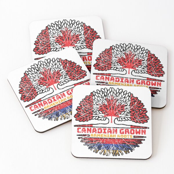 Item preview, Armenian Armenia Canadian Canada Tree Roots Flag designed and sold by FlagX.
