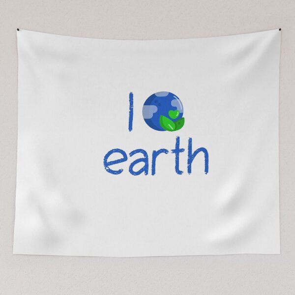 Item preview, I LOVE EARTH  designed and sold by wesdesignshop.