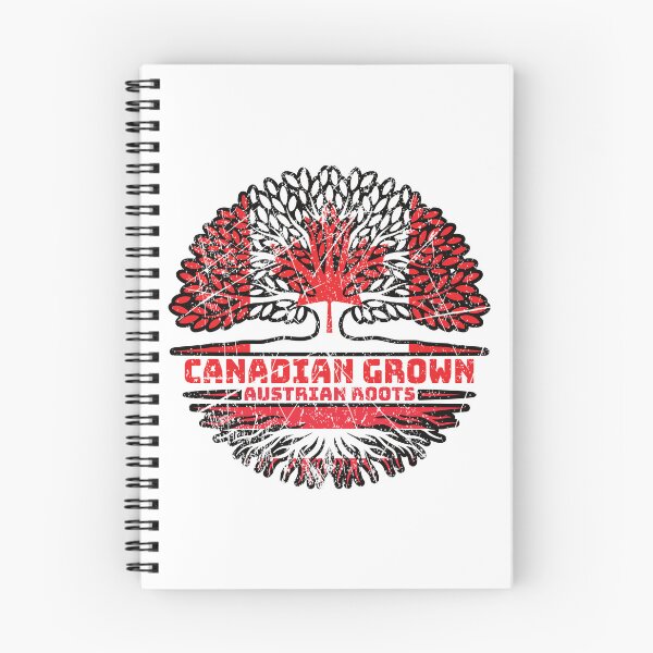 Item preview, Austria Austrian Canadian Canada Tree Roots Flag designed and sold by FlagX.