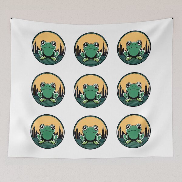 Item preview, Frog pack stickerpack designed and sold by Silviajones.