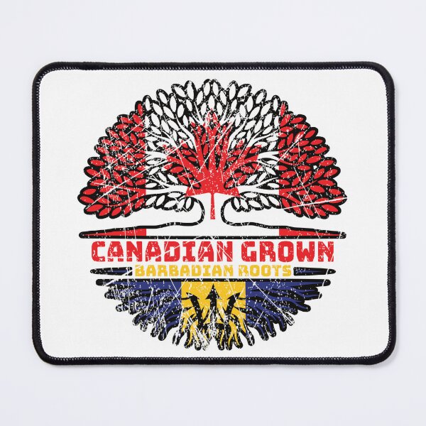 Item preview, Barbados Barbadian Canadian Canada Tree Roots Flag designed and sold by FlagX.