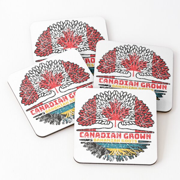 Item preview, Bahamas Bahamian Canadian Canada Tree Roots Flag designed and sold by FlagX.