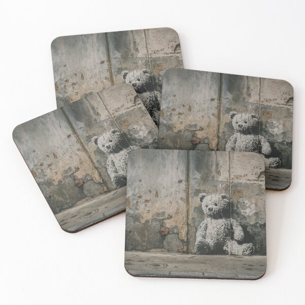 Item preview, Teddy Bear Stencil Graffiti designed and sold by Bomax121.