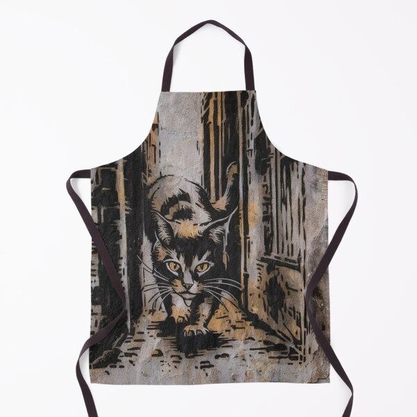 Item preview, Cat Stencil Graffiti designed and sold by Bomax121.