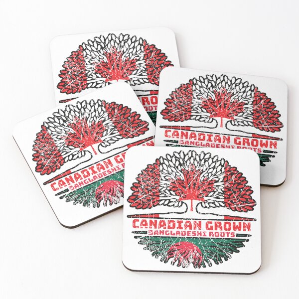 Item preview, Bangladesh Bangladeshi Canadian Canada Tree Roots Flag designed and sold by FlagX.