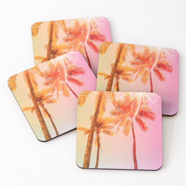Item preview, Tropical Pink Palms  designed and sold by AbracadabraArt.