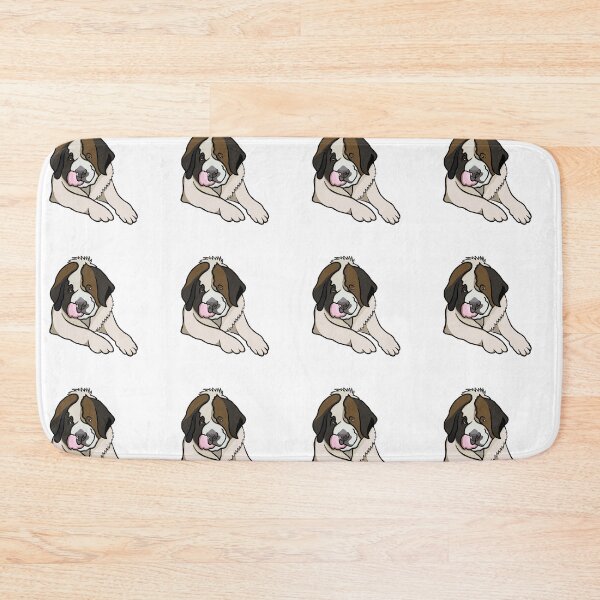Item preview, saint Bernard art designed and sold by Tetiana Pohurska.
