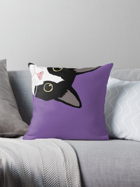 Item preview, Tuxedo cat in the corner designed and sold by Gumigrida.