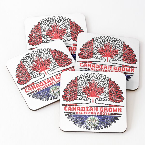 Item preview, Belize Belizean Canadian Canada Tree Roots Flag designed and sold by FlagX.