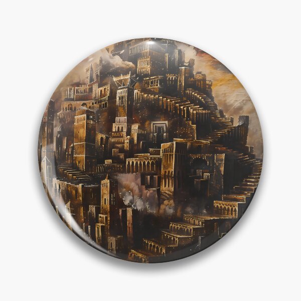 Item preview, Abstract Tower of Babel Chaos designed and sold by LivingArtClips.