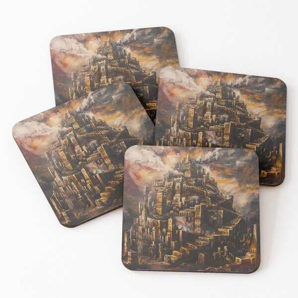 Item preview, Abstract Tower of Babel Chaos designed and sold by LivingArtClips.