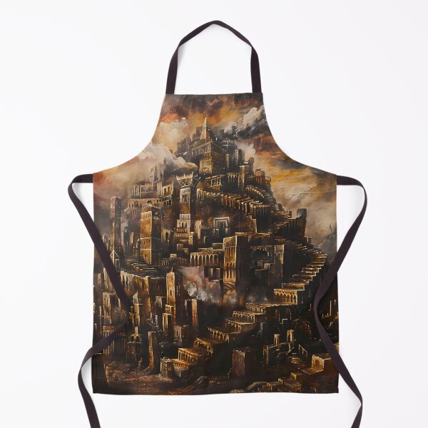 Item preview, Abstract Tower of Babel Chaos designed and sold by LivingArtClips.