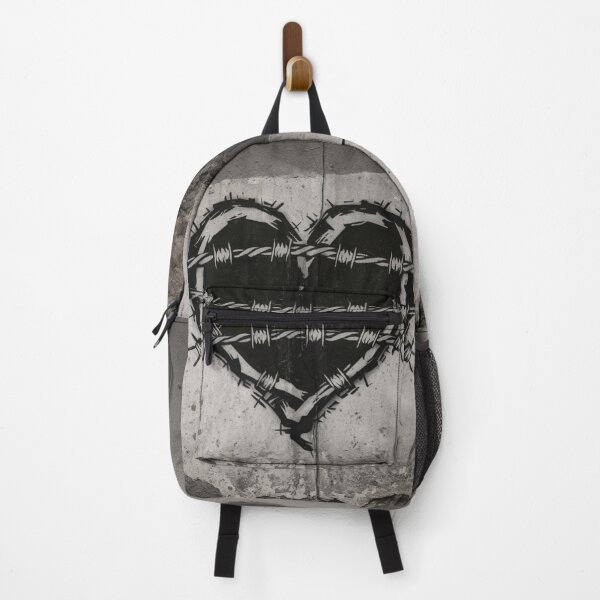Item preview, Barbed Heart Stencil Graffiti designed and sold by Bomax121.