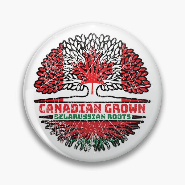 Item preview, Belarus Belarusian Belarussian Canadian Canada Tree Roots Flag designed and sold by FlagX.