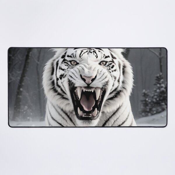 Item preview, Arctic Encounter: Monochromatic HDR Indian Tiger designed and sold by ShadeScapeArt.