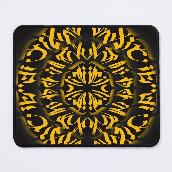 Item preview, Light orange calligraffiti Calligram designed and sold by CyberhexPrints.