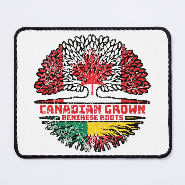 Item preview, Benin Beninese Canadian Canada Tree Roots Flag designed and sold by FlagX.