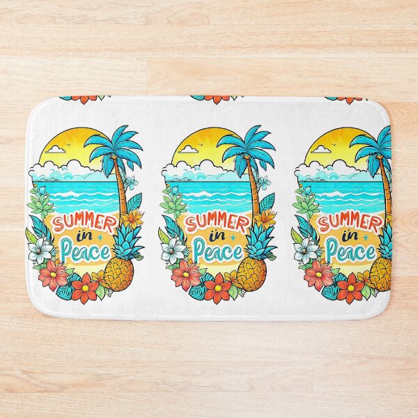 Artikelvorschau, Strandmotivation. SOMMER IN FRIEDEN! entworfen und verkauft von Giulivo Store Graphic.