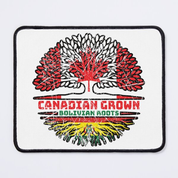 Item preview, Bolivia Bolivian Canadian Canada Tree Roots Flag designed and sold by FlagX.