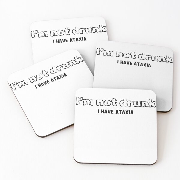 Item preview, I'm not drunk Ataxia Awareness Support Neurodiversity designed and sold by CyberArtistOne.