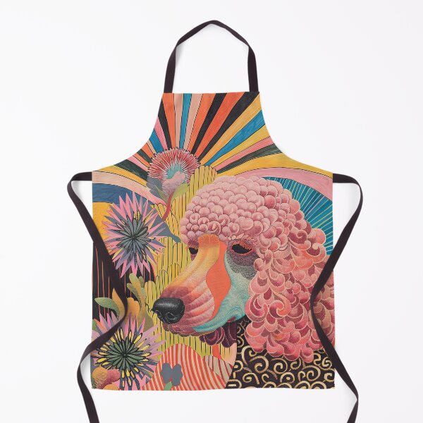 Item preview, Abstract poodle designed and sold by FlowersColorful.