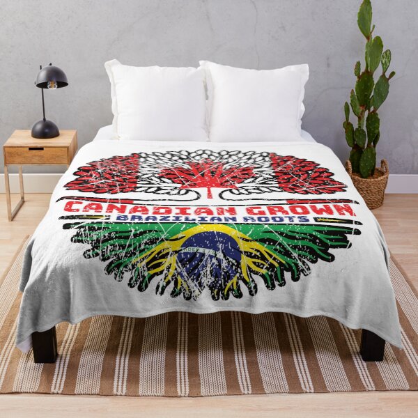 Item preview, Brazilian Brazil Canadian Canada Tree Roots Flag designed and sold by FlagX.