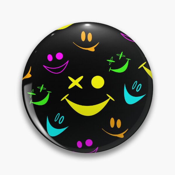 Artikelvorschau, Neon Smiley Spektrum Nr. 2 entworfen und verkauft von Fun Funky Designs.