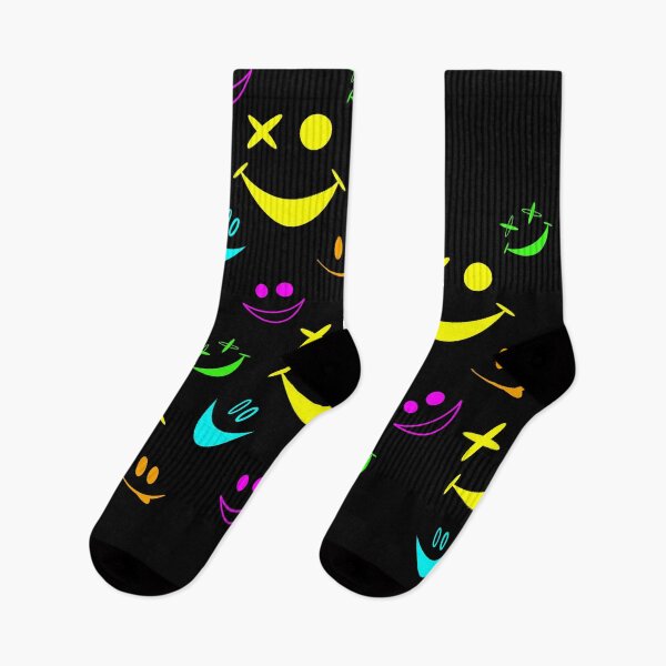 Item preview, Neon Smiley Spectrum No 2 designed and sold by Fun Funky Designs.