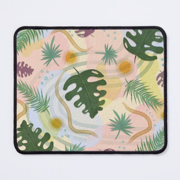 Item preview, Organic Tropical Boho Pattern designed and sold by AdriaCaps Art & Design.