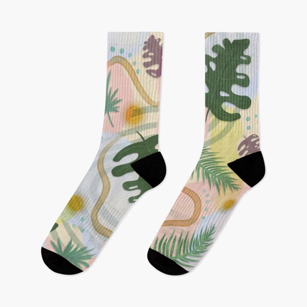 Item preview, Organic Tropical Boho Pattern designed and sold by AdriaCaps Art & Design.