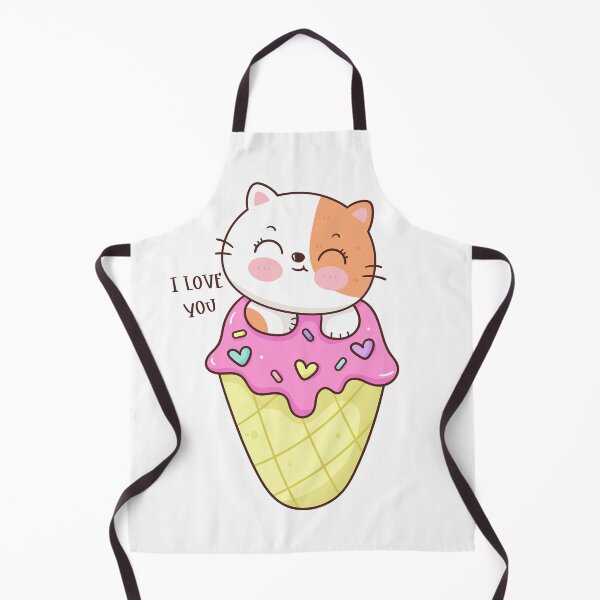 Item preview, Cute cat with sweet ice-cream designed and sold by Faissal Thomass.