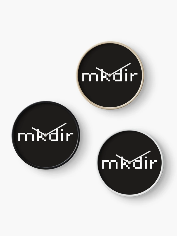 Thumbnail 3 of 4, Clock, [Unix] mkdir designed and sold by S9View.