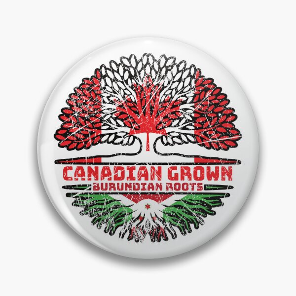 Item preview, Burundi Burundian Canadian Canada Tree Roots Flag designed and sold by FlagX.