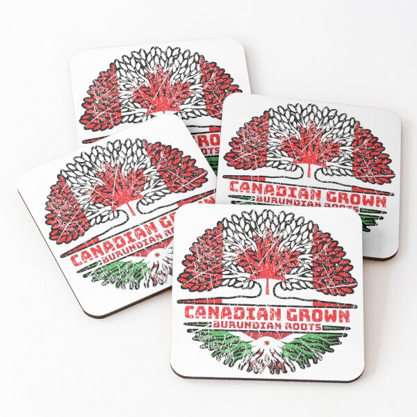 Item preview, Burundi Burundian Canadian Canada Tree Roots Flag designed and sold by FlagX.