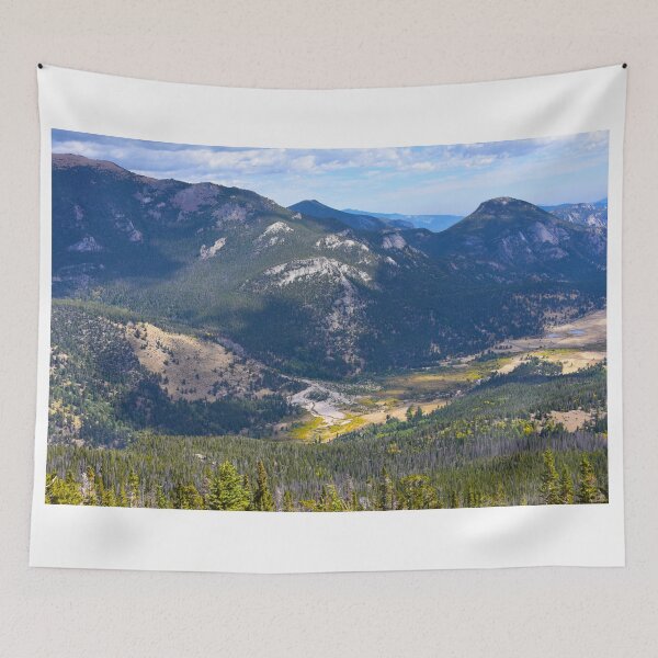 Item preview, View of the Alluvial Fan and Sheep Lakes, Rocky Mountain National Park, Colorado designed and sold by Catherine Sherman.