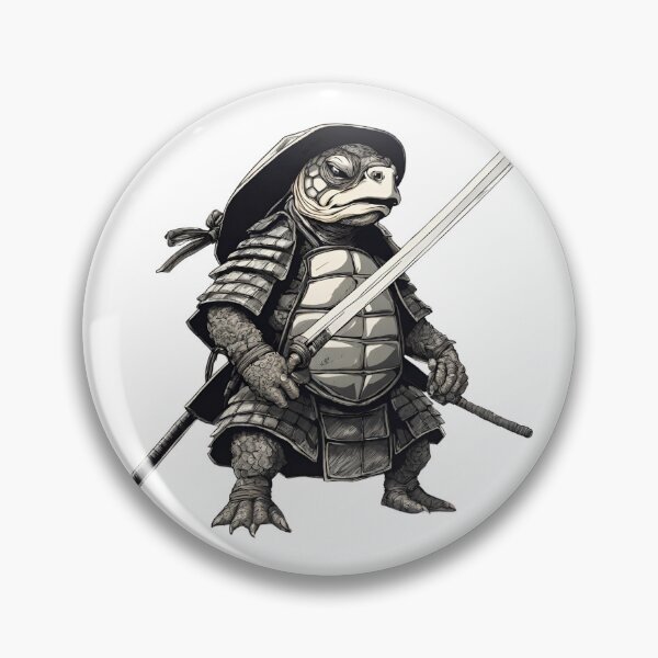 Item preview, The samurai warrior turtle 02 designed and sold by gao7650.