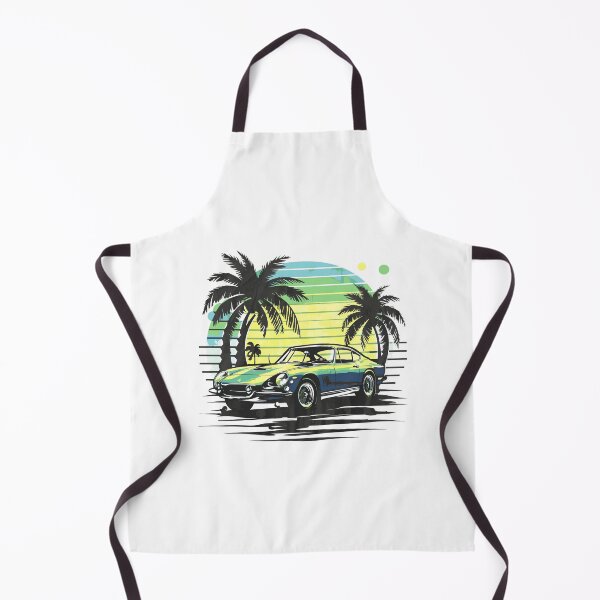 Item preview, Sports Car Automobile Palm Trees Coastal Speed Beach designed and sold by w1ckerman.