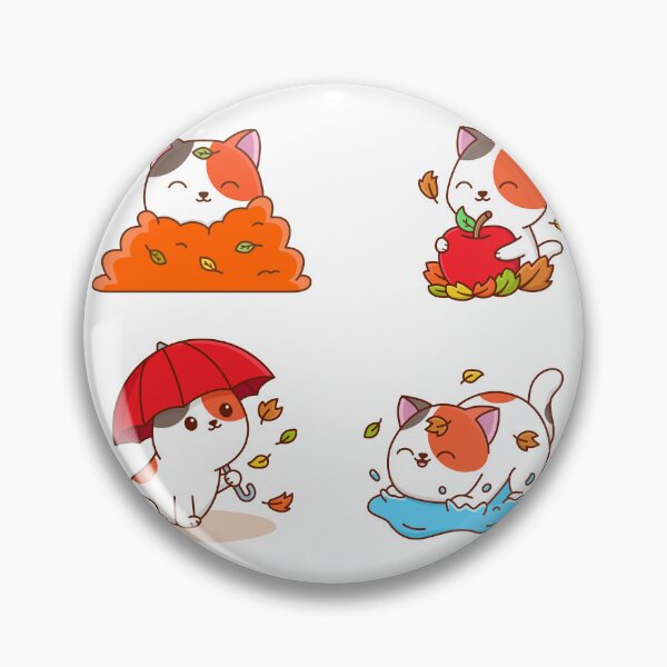 Item preview, Autumn activity cat cartoon designed and sold by Faissal Thomass.
