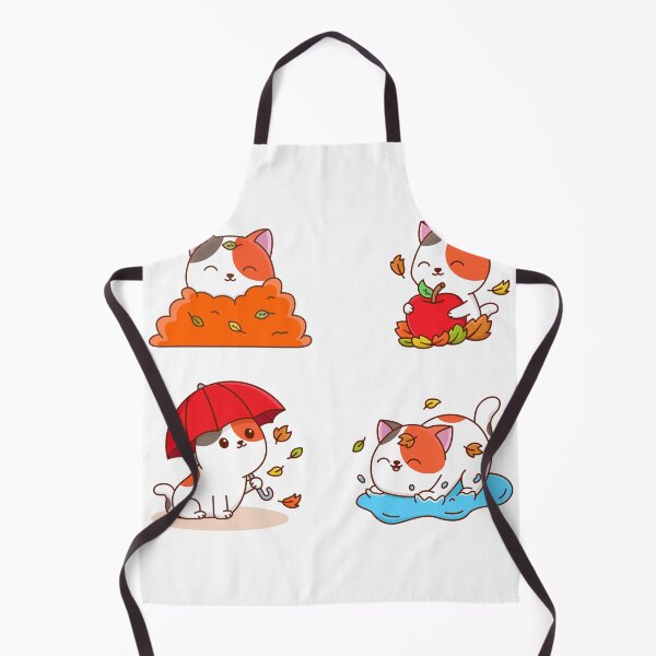 Item preview, Autumn activity cat cartoon designed and sold by Faissal Thomass.