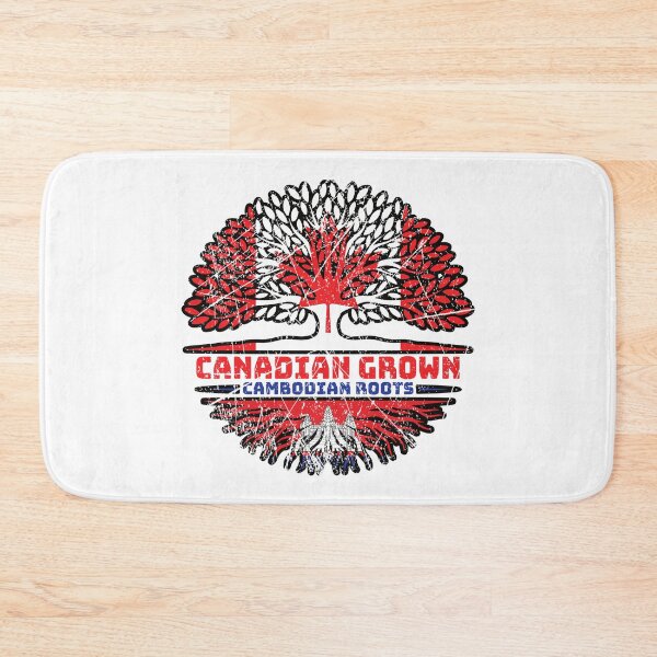 Item preview, Cambodian Cambodia Canadian Canada Tree Roots Flag designed and sold by FlagX.