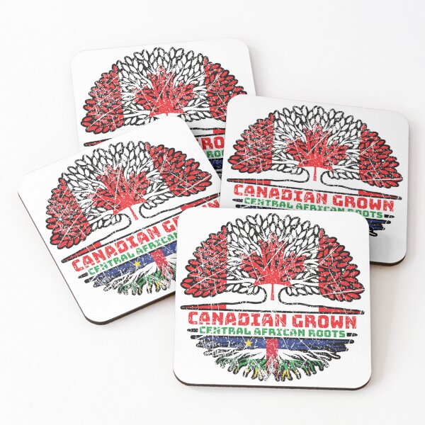 Item preview, Central African Republic Central African Canadian Canada Tree Roots Flag designed and sold by FlagX.