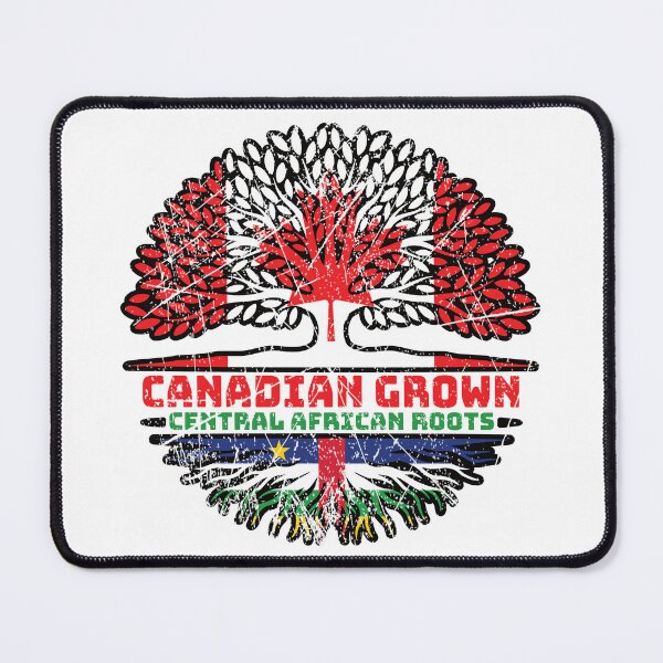 Item preview, Central African Republic Central African Canadian Canada Tree Roots Flag designed and sold by FlagX.
