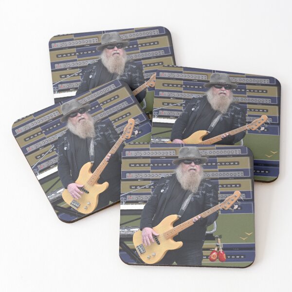 Item preview, Dusty Hill - Photograph designed and sold by ConcertImages.