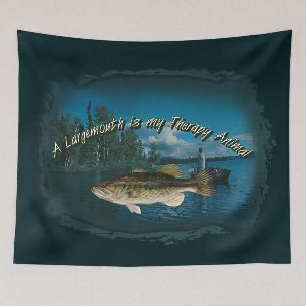 Item preview, BASS ARE MY THERAPY ANIMALS designed and sold by THE AMERICAN TEEVANGELIST.
