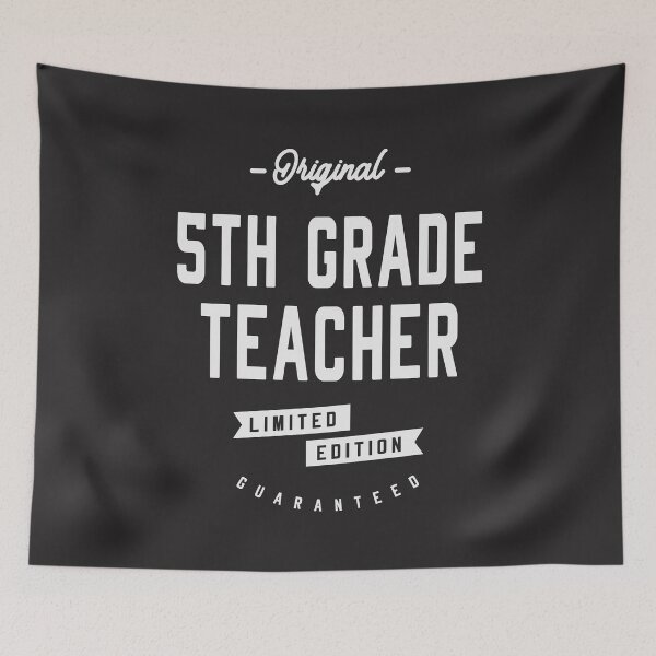 Item preview, 5th Grade Teacher - Educating Minds with Heart designed and sold by cidolopez.